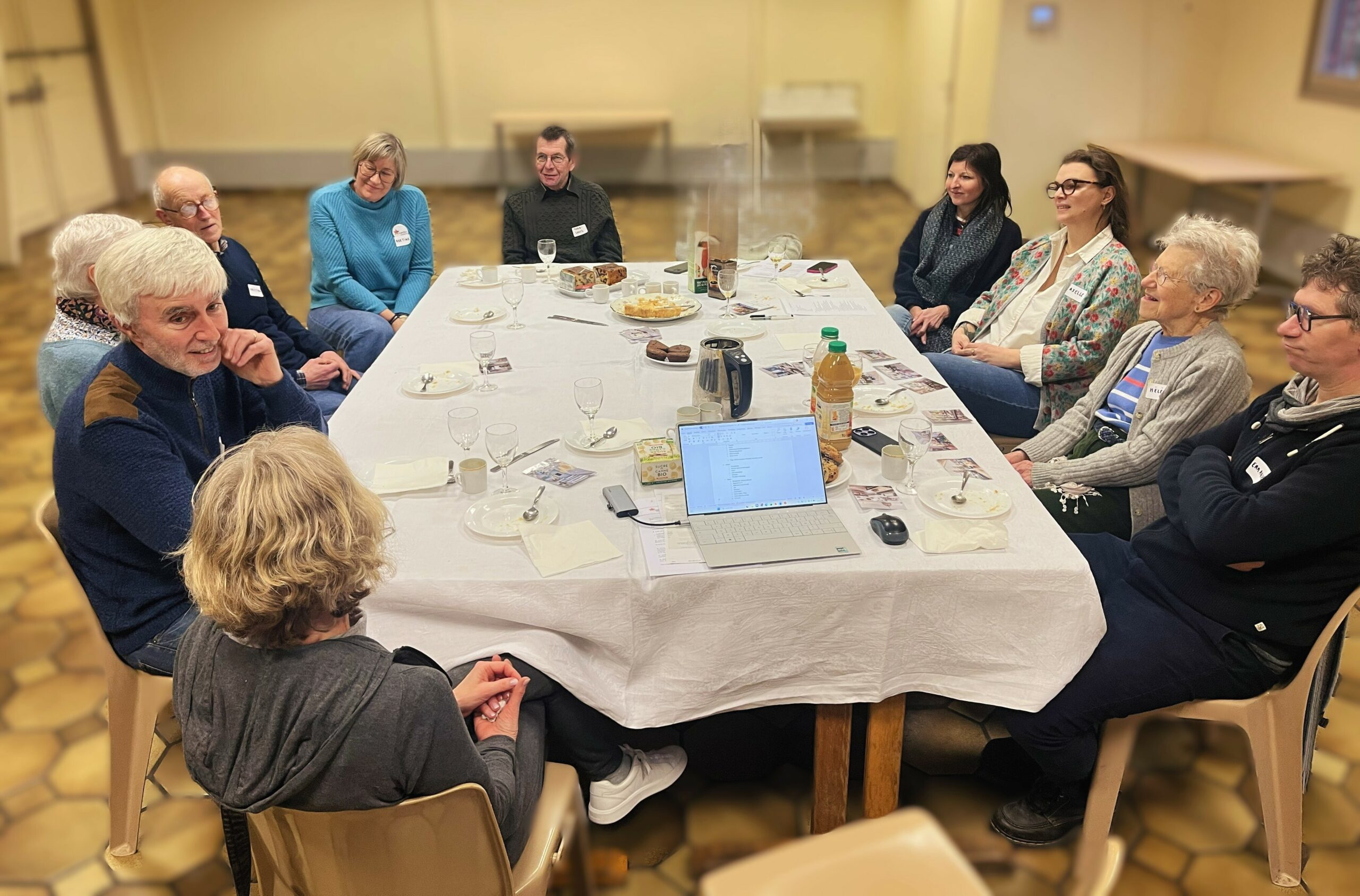 Réunion avec les futurs colocataires de l'habitat inclusif d’Erquinghem-Lys 