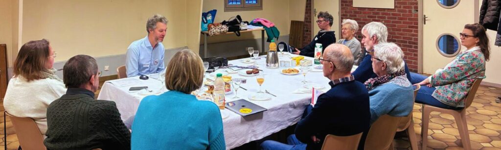 Réunion avec les futurs colocataires de l'habitat inclusif d’Erquinghem-Lys 